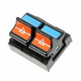 thumbnail image 3 of For Ford 86-97 Aerostar 2 Button Power Window Master Switch Driver Side Left LH, 3 of 7