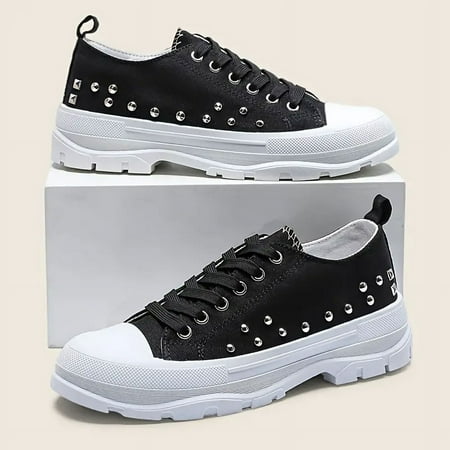 

Women‘s Chunky Colorblock Lace Up Sneakers Platform Breathable Low Top Women‘s Shoe