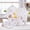 baby boy clothes#1 B, variant on Baby Layette Gift Set Boy Boy Layette Set Unisex Baby Clothes 5 Piece Layette Sets Long Cartoon Boy Sleeve Tops+Hat+Pants Baby +Bib Boys Outfits 0-3 Months