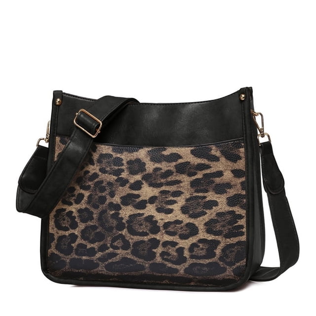 Sac à Bandoulière en Cuir PU Mode avec Sangle Réglable