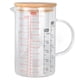 thumbnail image 2 of Taza medidora de vidrio, taza medidora de vidrio V Taza de agua Taza medidora de vidrio Valor inmejorable, 2 of 8