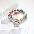 thumbnail image 1 of Accesorios envueltos doble estilo étnico pulsera de cerámica pulsera de cuentas mujer alto sentido, 1 of 6