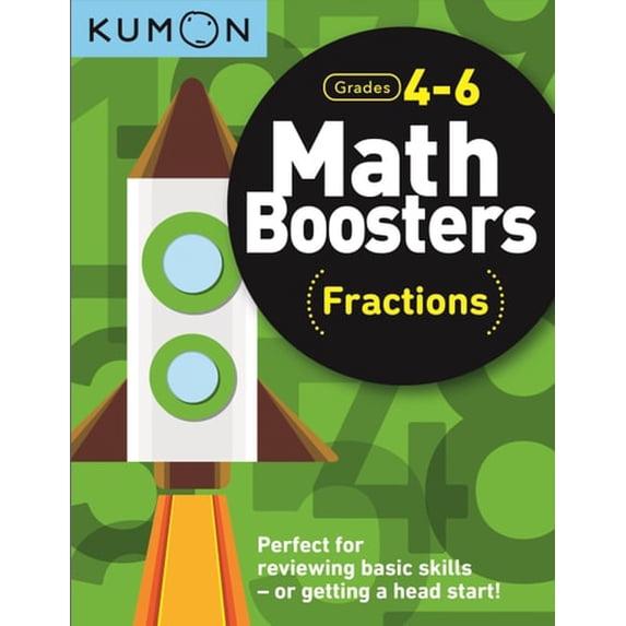 Pre-Owned Kumon Math Boosters: Fractions (Paperback) 1941082874 9781941082874