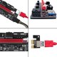 thumbnail image 1 of 2 unidades Pcie Riser 1x a 16x tarjeta de extensión de gráficos Afortunado Sencillez, 1 of 3