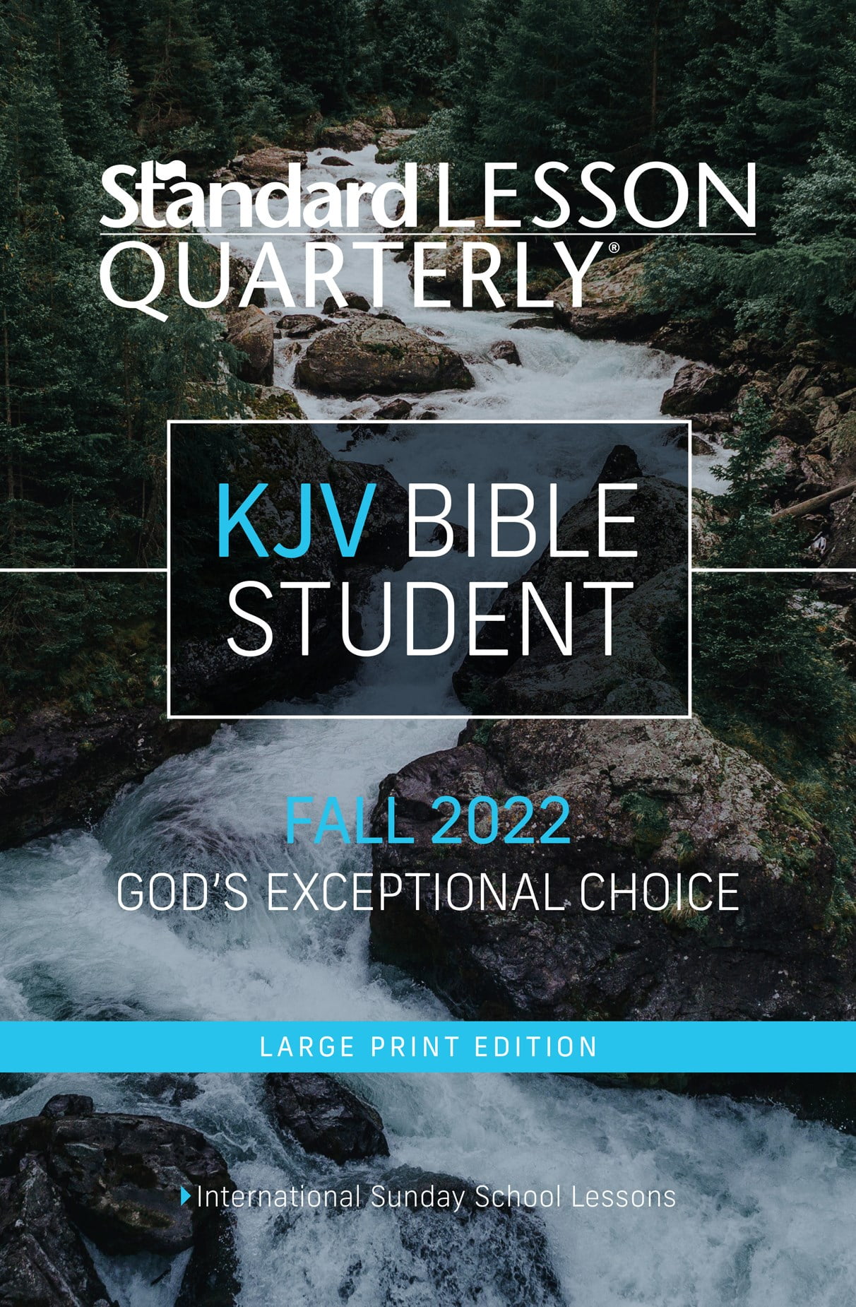 Standard Lesson Quarterly Fall 2022 Adult Kjv Bible Student Large