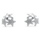 thumbnail image 1 of Aretes de plata .925 BELLAPLATA MF broquel Estrellas de noche de plata con circonias brillantes, 1 of 3