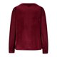 thumbnail image 5 of Xuyuer Metallic Velvet Mesh Splicing Top - Women's Solid Color Elegant Long Sleeve Blouse for Evening Gala Events, Holiday Party Glamour & Luxurious Night Out Ensembles, 5 of 8