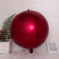 thumbnail image 1 of Globo de película de aluminio, globo redondo 4D, decoración para bodas, fiestas de cumpleaños, globo de papel de aluminio, 1 of 6
