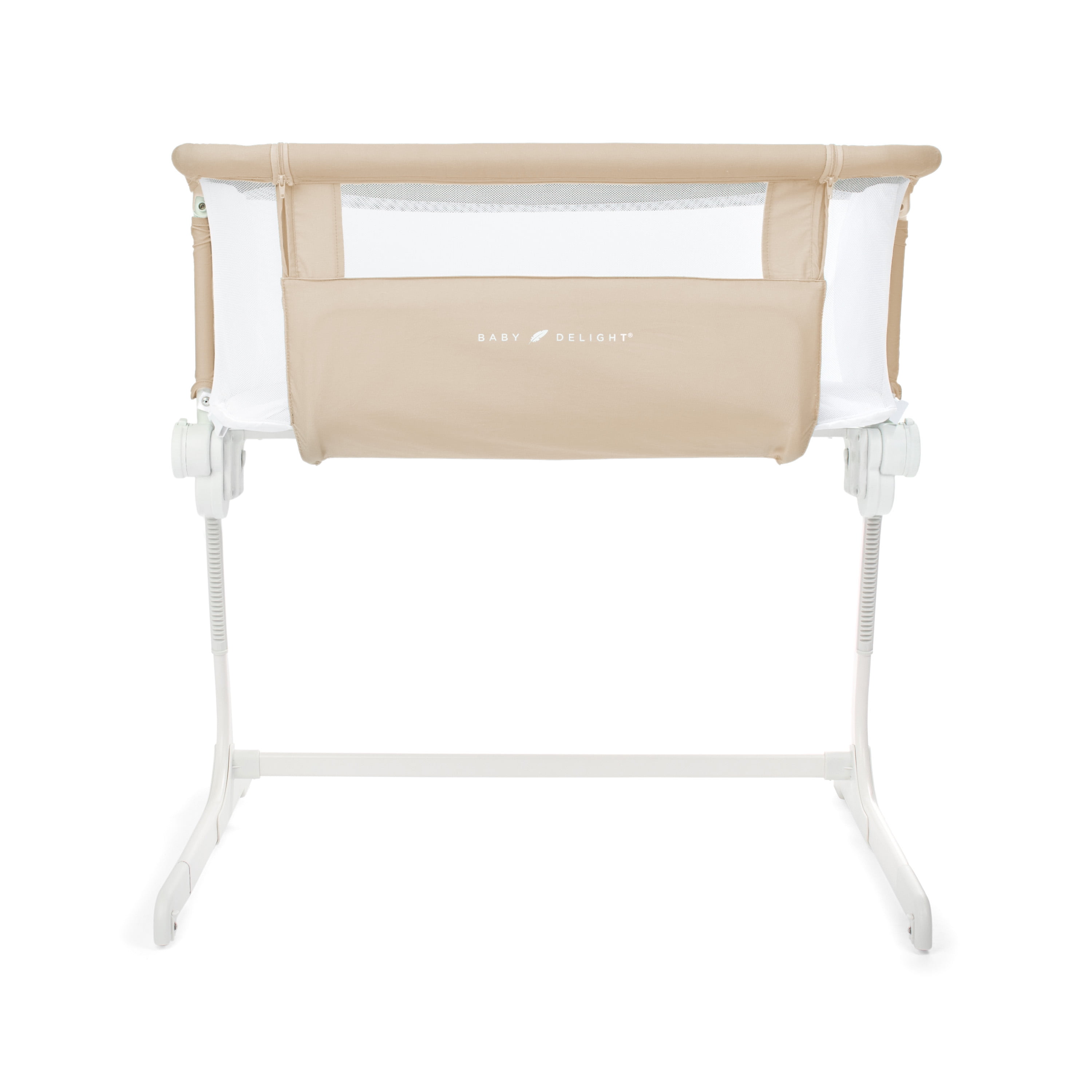 Baby Delight Beside Me Dreamer Organic Bedside Sleeper and Bassinet for Infants, Organic Oat Color