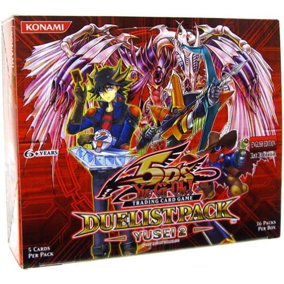 YuGiOh Duelist Pack Yusei 2 Booster Box