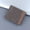 Coffee, variant on Fashion ID Short Wallet Women Men Leather Purse Multiple Card Slots Clutch Bag Wallet with Zipper for Men