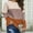 Orange, variant on Pullover Sweaters for Women, Women Printing Long Sleeve Crew Neck Pullover Sweater Tailored Fit Winter Oversized Sweater Knit Sweater
