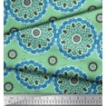 thumbnail image 2 of Soimoi Poly Georgette Fabric Mandala Ethnic Decor Fabric Printed Yard 52 Inch Wide, 2 of 3