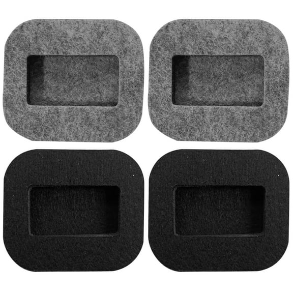 ITSELFER 8pcs Furniture Coaster Pad Felt Bed Stopper Chair Stopper For Hardwood Floor