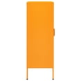 thumbnail image 3 of vidaXL Armoire de Rangement Jaune Moutarde 80x35x101,5 cm Acier, 3 of 5