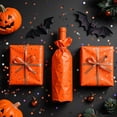 thumbnail image 3 of Orange Glitter Tissue Paper for Gift Bags 36 Sheets 20 x 20 Inch - Recyclable Wrapping Paper for Halloween Weddings, Birthdays, Party & Festival Decorations DIY Craft Supplies, 3 of 4