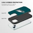 thumbnail image 2 of Apple iPhone 15 Plus (6.7)- NFL Licensed Philadelphia Eagles Team Logo on Green Textured Dual Layer Case, 2 of 5