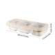 thumbnail image 3 of Fiambrera redonda de acero inoxidable 304 blanco de 600 ml con doble capa aislante y tapa sellada, apta para microondas, ideal para comidas en la oficina o la escuela (1 unidad). Rkxzt, 3 of 8