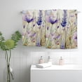 thumbnail image 2 of Nawy Purple Flowers Butterfly Towels Set of 2 - Soft and Absorbent Hand Towels for Kitchens, Bathrooms, Showers - 27.5x16 inch 27.5*16in, 2 of 6