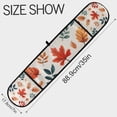 thumbnail image 3 of Yayeee Double Oven Mitt Kitchen Heat Resistant Baking 35" x7" Quilted Glove, Hand Drawn Autumn Leaves, 3 of 6