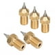 thumbnail image 3 of con puntas de acero inoxidable 5 piezas boquilla de latón para impresora 3D, boquilla de impresora 3D, alta conductividad térmica para bloques de calefacción, escuela,(0.4mm-0.4mm) Amonsee NO, 3 of 6