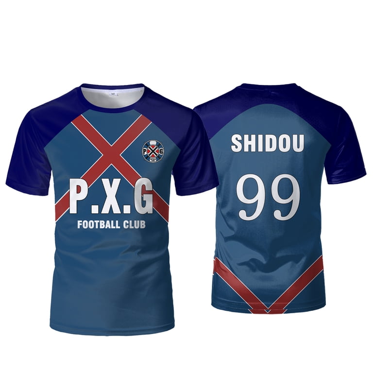 P.X.G Blue Lock Japanese Anime Jersey Football Uniform No.9 Rin