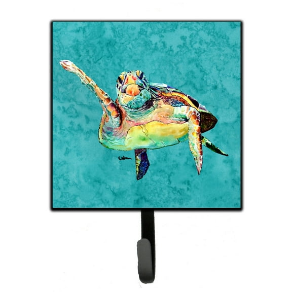 Carolines Treasures 8672SH4 Turtle Leash or Key Holder Single Hook multicolor