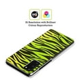 thumbnail image 2 of Head Case Designs Mad Prints Yellow Green Zebra Hard Back Case Compatible with Samsung Galaxy S21 5G, 2 of 7