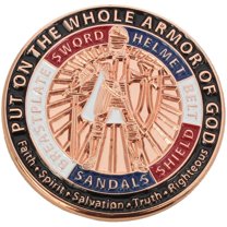 Armor of God Lapel Pins Christian Religious Pins Pkg of 6