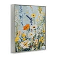 thumbnail image 3 of Stupell Industries Warm Toned Flowers Floral Painting Gray Framed Art Print Wall Art, 24 x 30, 3 of 8