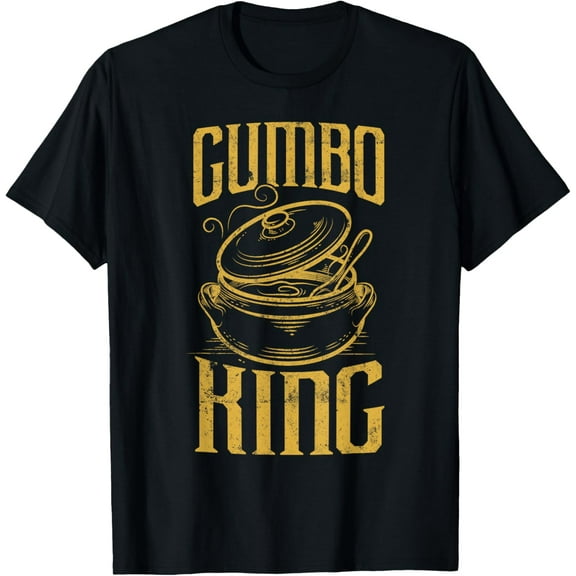Fat Tuesday T shirt: Gumbo King T-Shirt