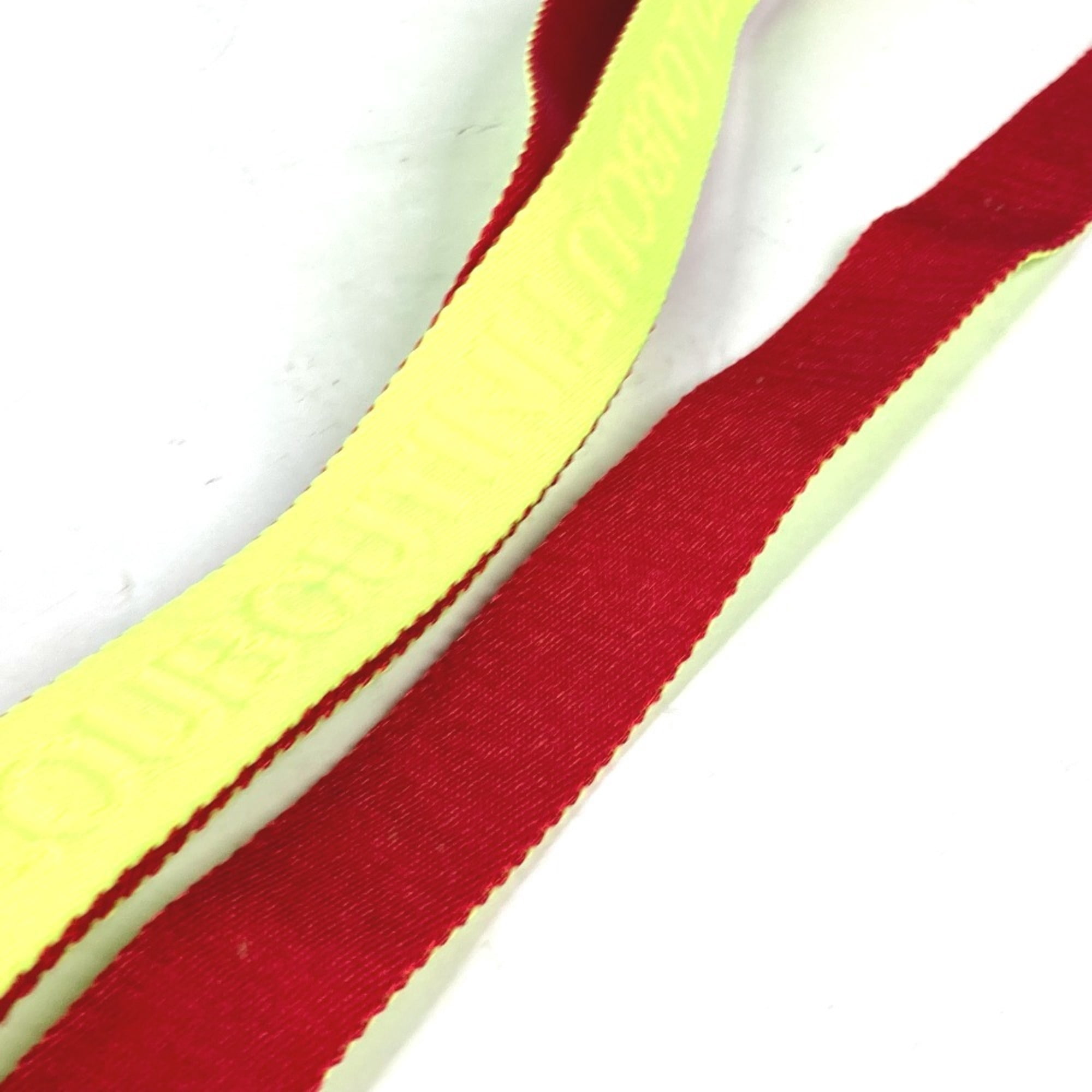 Christian Louboutin Buckle Belt Canvas Men\'s Women\'s Yellow Louis Vuitton Damier Pop 40mm LV Initiales Belt 110 44 Jaune  main image 4