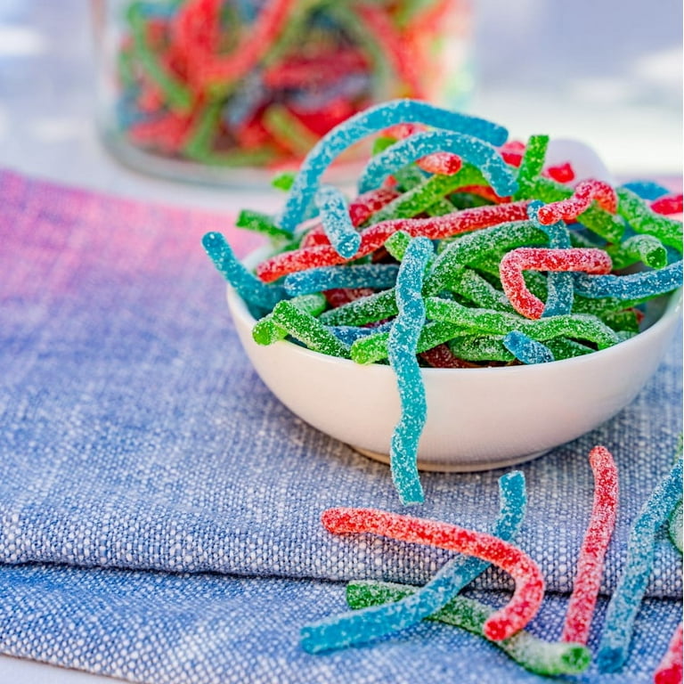 HARIBO Zing Sour S'ghetti Gummies Original Assorted Fruit Flavor