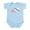 Sky Blue, variant on CafePress - I Rocked The Gene Pool Infant Bodysuit - Baby Light Bodysuit, Size Newborn - 24 Months