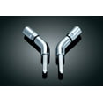 thumbnail image 2 of Kuryakyn Chrome Mirror Stem Extenders for Harley w/Round Steel Stem (1444), 2 of 3