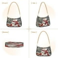 thumbnail image 2 of ALAZA Snowman with Cardinals Christmas Women's Chain Shoulder Bag Hobo Handbag Tote Crossbody Purse, 2 of 7
