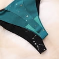 thumbnail image 2 of Gibobby Ropa Interior con Entrenamiento Regalo para calzoncillos de mujer Patchwork Color Ropa interior Bragas Bikini Sólido Calzoncillos de mujer Braguitas(Verde， S), 2 of 4