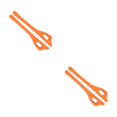 thumbnail image 4 of Sidaley Relleno para huecos de asiento con estilo - Compatible con varios modelos Relleno para huecos duradero y fiable Lateral naranja naranja 44.5*7.3*3.4 cm 2piezas, 4 of 6