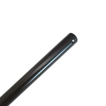 12 in. Matte Black Ceiling Fan Extension Downrod for 10 ft. Ceilings