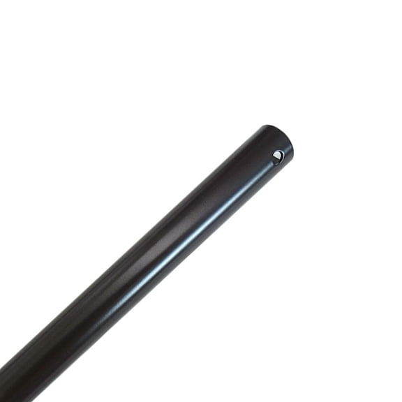 12 In Matte Black Ceiling Fan Extension Downrod For 10 Ft Ceilings