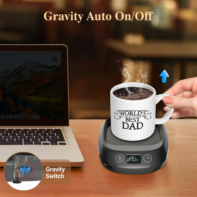 Coffee Mug Warmer with Auto-Off Timer, Coffee Warmer for Desk with