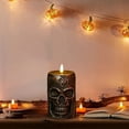 thumbnail image 6 of Halloween Skull Night Light Silver Decorative Lamp Holiday Atmosphere Light, 6 of 6