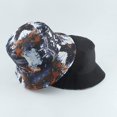 thumbnail image 3 of CoCopeaunts Tie Dye Bucket Hat Four Seasons Cotton Fisherman Hat Reversible Fisherman Hat Colorful Graffiti Women Bucket Cap, 3 of 8