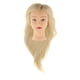 thumbnail image 2 of Maniquí de cosmetología shamjiam 26 pulgadas modelo de entrenamiento cabello blanco, 2 of 8