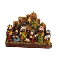 thumbnail image 2 of GUOOL Lighted Christmas Nativity Scene Miniature Xmas Gift Handmade Religious Birth of, 2 of 9