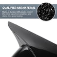 thumbnail image 4 of Unique Bargains Car Rear View Driver Passenger Side Mirror Cover Cap Overlay for Chevrolet Cruze 17-19 Pair Gloss Black, 4 of 6
