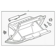 Genuine OE GM Glove Box Assembly - 22817729 Fits select: 2014-2019 CHEVROLET SILVERADO, 2014-2019 GMC SIERRA