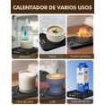 thumbnail image 4 of Summala Calentador de Tazas para Cafe Inteligente con Visualizaci&oacute;n de Temperatura, Mug Warmer con 9 Configuraciones de Temperatura, 4H Auto Encendido/Apagado, para Oficina En Casa, 4 of 7