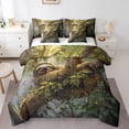 thumbnail image 1 of YST 7-Piece Cute Sloth Bedding Set - 3D Cartoon Sloth Comforter Set - Full Size - Jungle Woodland Animal, 1 of 6