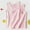 Pink, variant on Delliss Sleeveless Summer Tank Tops 2PCS U Neck Striped Strap Comfortable Soft Printed Top Girls and Boys Bottom Top